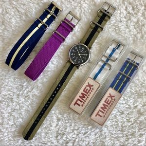 Timex Weekender Watch and Straps